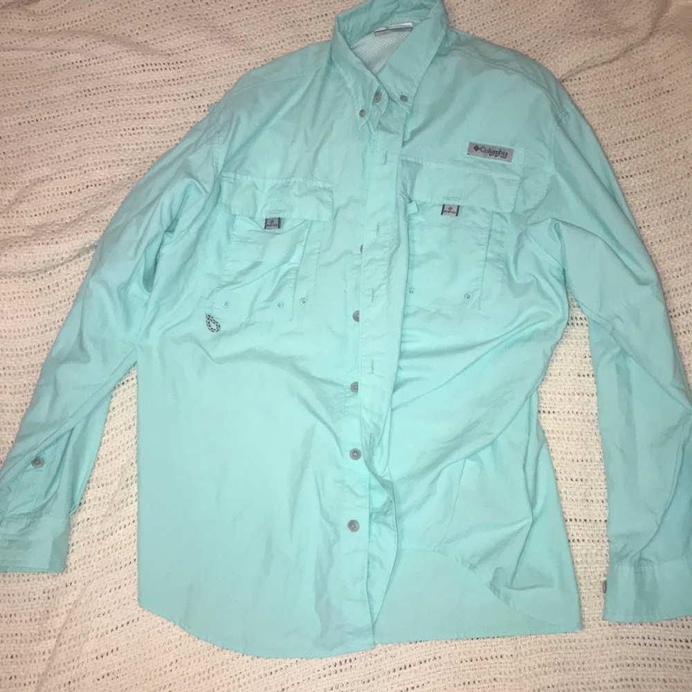 Columbia wind breaker/fishing shirt.